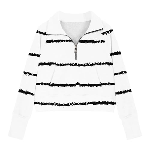 Girls Sweatshirts Trendy Oversized Preppy Long Sleeve Hooded Pullover Tops Cute Casual Winter Striped Tween Clothes2