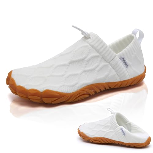 WateLves Unisex Barfußschuhe Leichte Indoor Hausschuhe Outdoor Zehenschuhe Traillaufschuhe Minimalistische