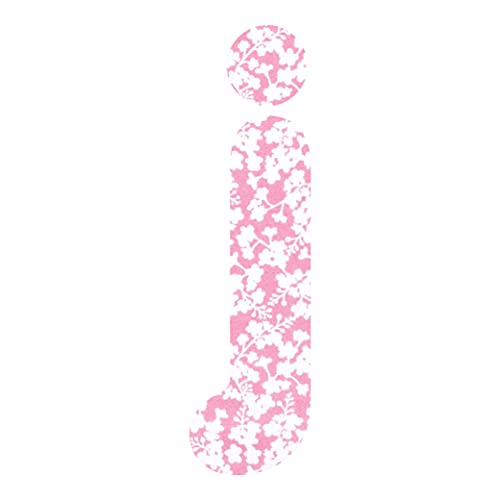 Retro con ferro da stiro Sew Perfect Liberty Ferguson B - Applique da 5,1 cm, motivo: lettere e numeri