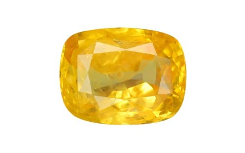 Pukhraj saphir jaune 2,71 cts certifié GGTL d'exception