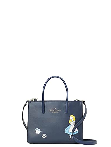  Kate Spade X Disney Alice in Wonderland Small Leather Shopper Messenger Handbag