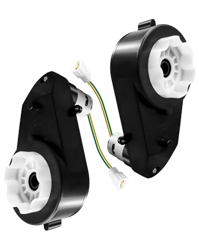 Kids Ride On Car Gearbox 550 24V Motor 40000RPM, Children Electric Car Gearbox High Speed RS550 with Quick-Change Wire Connectors DIY Upgrade Power Wheel for Children Ride On Toys