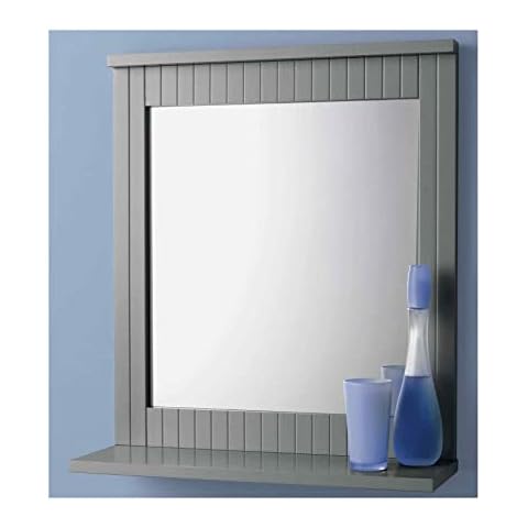 Saxony® Wall Mounted Bathroom Mirror with Shelf Cover