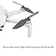 Ejoyous 4 Paare Propeller Ersatzteile für Mini, Propellerblätter RC Rotorblätter Hubschrauberflügel Zubehör Propellerschützer Propellerset mit Schraubendreher für Drohne (schwarzer