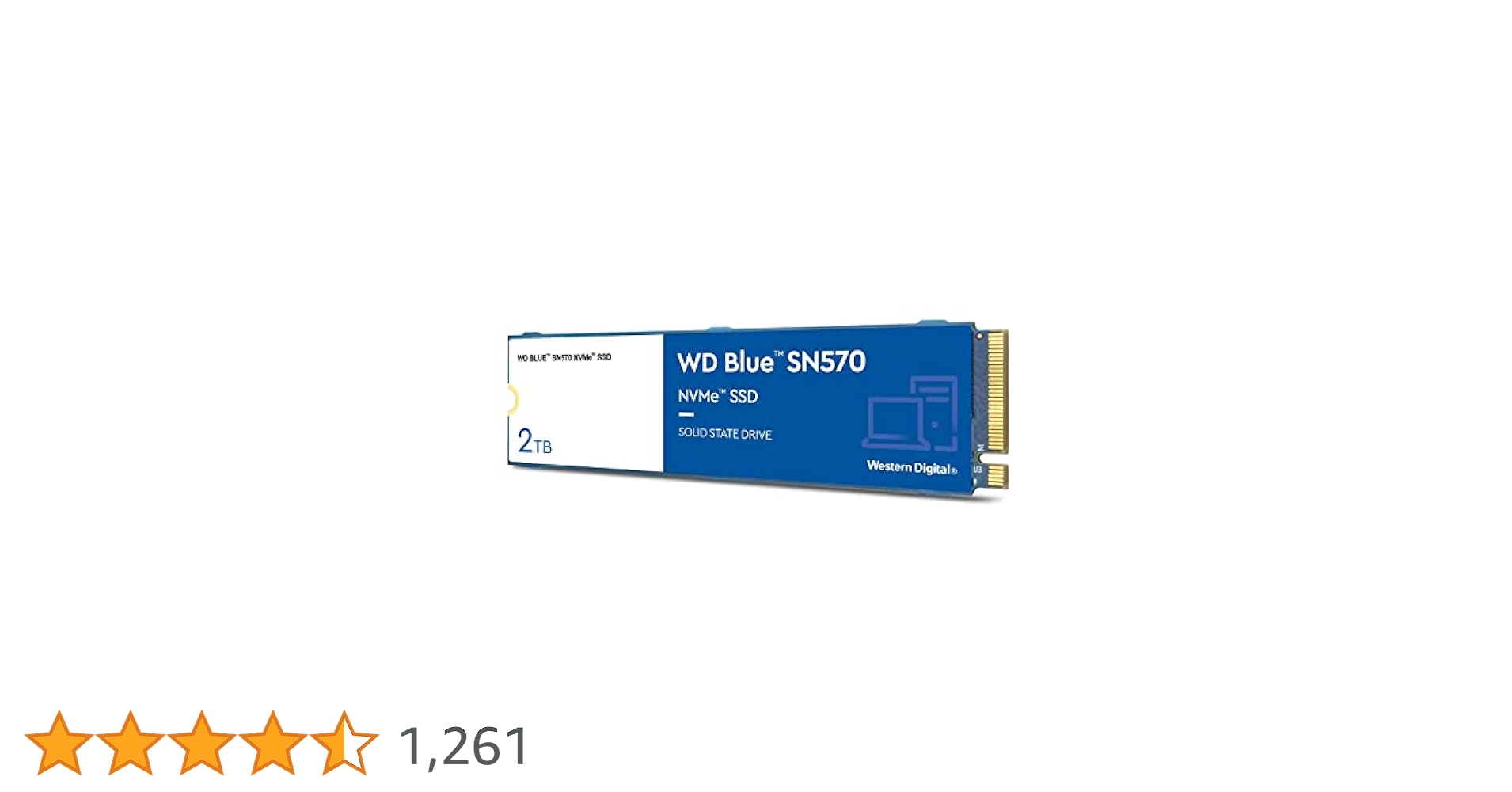 【美品】WD Blue SN570 2TB NVMe SSD M.2 2280 Amazon.com: Western Digital 2TB WD Blue SN570 NVMe Internal