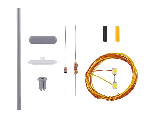Preisvergleich Produktbild Viessmann 6926 - TT Bausatz Bahnsteigleuchte, LED, weiß