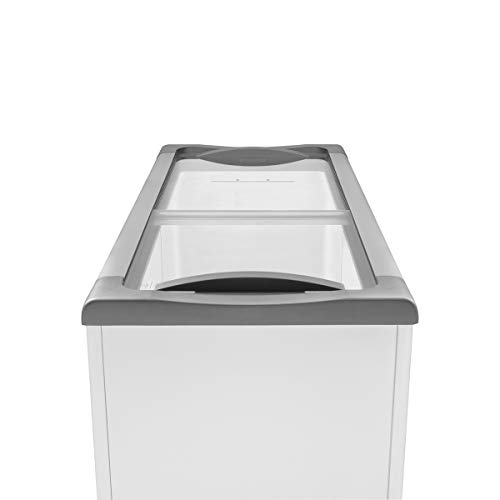 Freezer Expositor Horizontal Metalfrio Branco -15 °C A -18°C 318 Litros NF40SB 220V