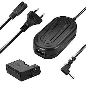 Digiplus Continuous Power Supply LP-E10 Camera Dummy Battery for Canon EOS T6 T5 T3, Kiss X50 X70 X80 X90, EOS 1100D 1200D 1300D 1500D 2000D Digital Camera (Replacement for LP-E10)