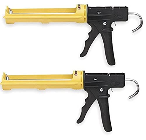 Pistola para masillas industrial ergonómica Dripless 10oz (2-Pack) miniatura 1