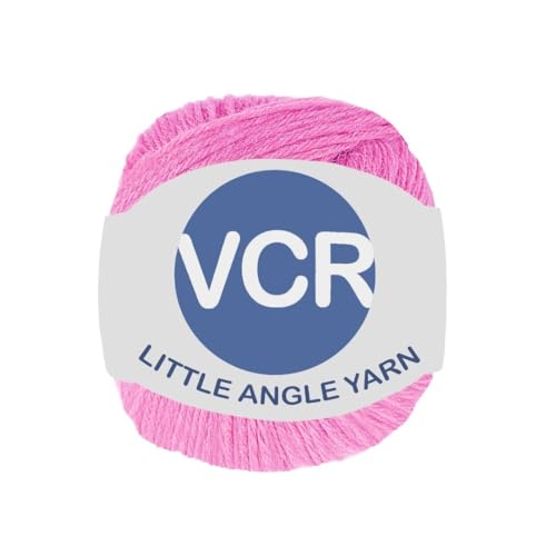 Image of VCR 4 Ply Light Pink Little Angle Yarn, 25 Grams, 92 Meters Length, 100% Acrylic Soft Baby Knitting Yarn for Crochet, Newborn Sweaters, Soft Baby Socks, Mittens and Leggings, Pack of 1