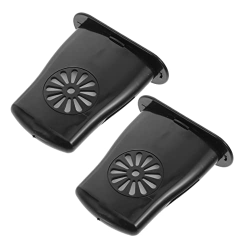 Abaodam 2個アコースティックギター用サウンドホール加湿器 ポータブル設計 塑料製ギター保湿ツール 多孔質散で均一加湿 楽器の反りや割れ防止に