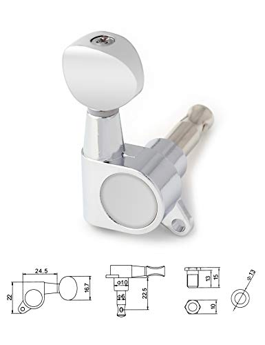 image for Metallor Sealed String Tuning Pegs Tuning Keys Grover Machines Heads T