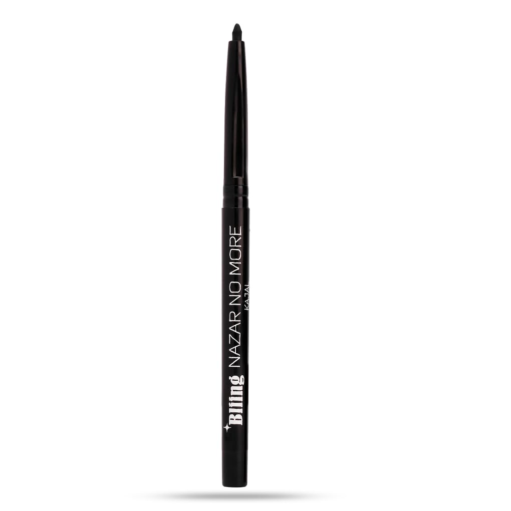 Bliing Nazar No More Kajal | Long-Lasting Kajal For Women | Smudge Proof and Waterproof | Intense Color | All-Day Wear (Brown)-image-30