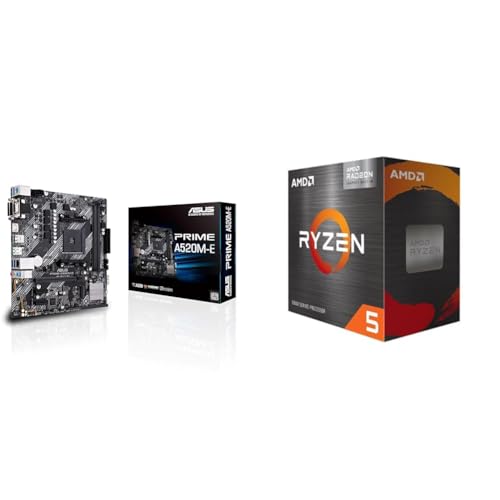 yZbgzASUS AMD A520  Socket AM4 Ή }U[{[h PRIME A520M-E yMicroATXz{[Amazon.co.jp] AMD Ryzen 5 5500GT, with Wraith Stealth C