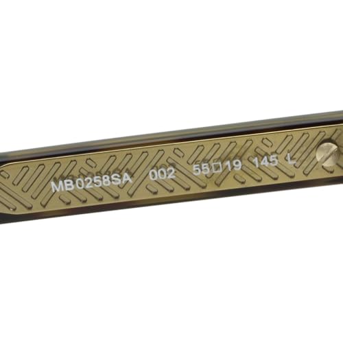 Montblanc MB0258SA Havana/Brown 55/19/145 men Sunglasses4