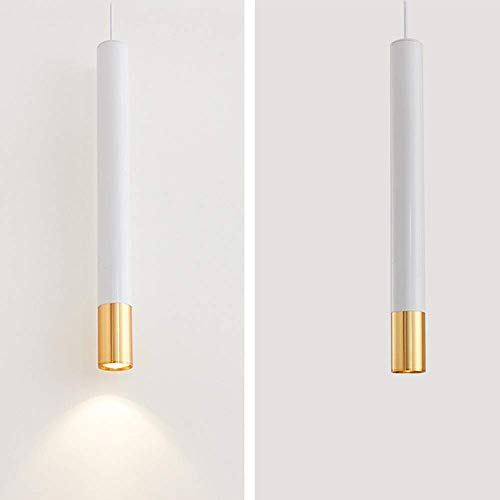 Lámpara colgante LED soluciona falta de luz regulable de tubo largo para barra de cocina 3