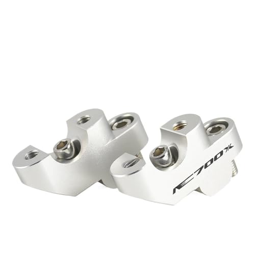 Risers de guidon en alu CNC pour Honda NC750X et NC700S d'une finition irréprochable