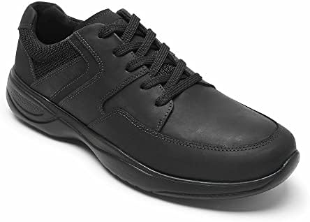Rockport Men's Metro Path Blucher Walking Shoe, Black Leather, 11.5 | Image 3