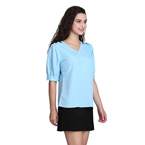 Image of Lymio Women's Solid Regular Fit TOP