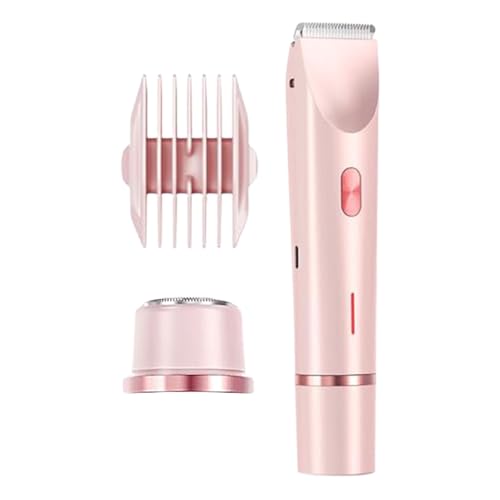 Rasoio elettrico portatile, rasoio a doppia estremità, impermeabile da donna, ricaricabile a umido e asciutto a doppio uso