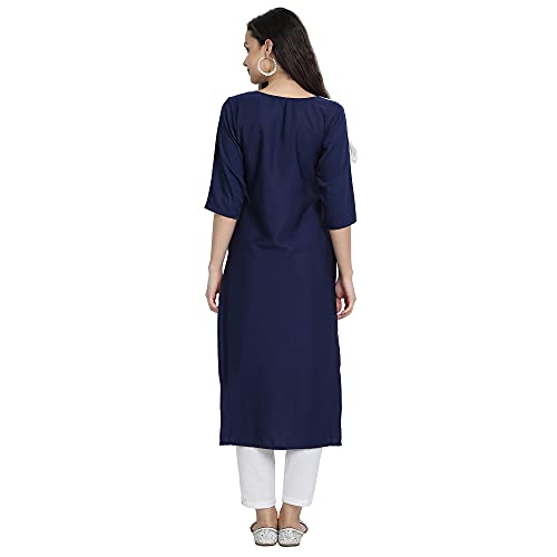 Image of Women's Crepe Straight Kurta