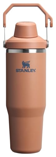 Image of STANLEY IceFlow 2.0 Fast Flow Tumbler, 30 oz, Toast | Angled Spout Lid | Lightweight and Leakproof for Travel and Sports | Easy Carry Handle | Insulated Stainless Steel | BPA-Free