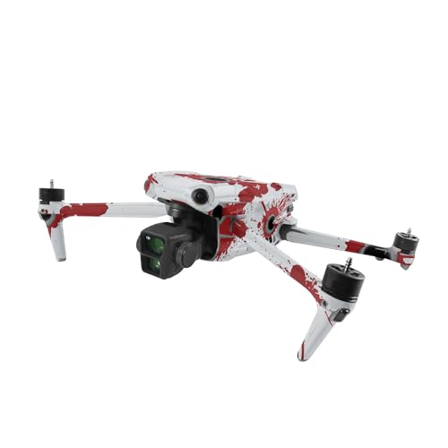 Image of MightySkins Skin Compatible with DJI Air 3 - Bullet Holes | Protective, Durable, and Unique Vinyl Decal wrap Cover | Easy to Apply, Remove, and Change Styles