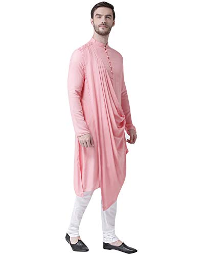 Elina fashion Men's Indian Cotton Kurta Pajama || Designer Wedding Ethnic Diwali Puja Kurta Payjama Set