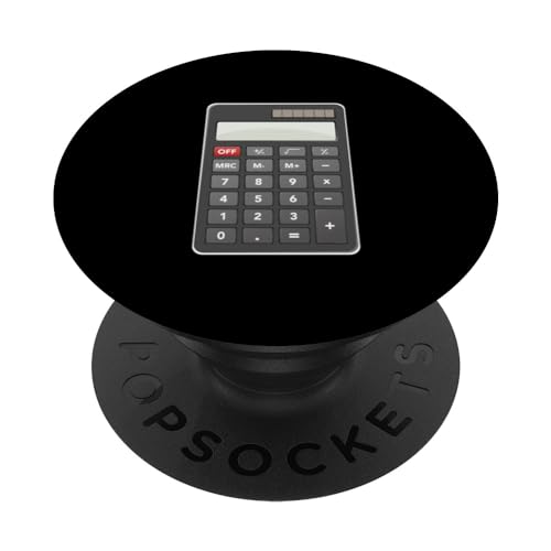 Calculator Costume Halloween Easy Cosplay Math Calculator PopSockets Standard PopGrip