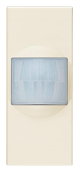 Vimar 30186.C Linea sensore di movimento IR scendiletto, 1 modulo, canapa