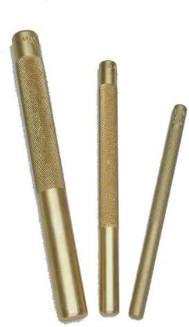 Wright Tool 9M61360 Knurled Brass Drift Punch Set (3-Piece)