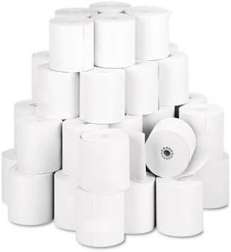 N.C.R. Receipt Paper Thermal 3-1/8 In. W X 2-13/16 In. L 230 Ft. 0.45 In. Core