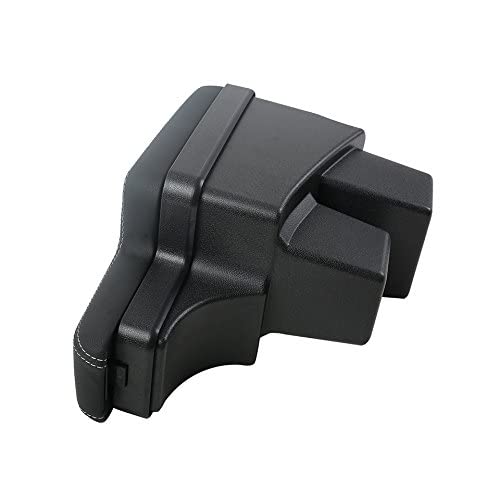 KMH Arm Rest Compatible for Honda Jazz (Black)