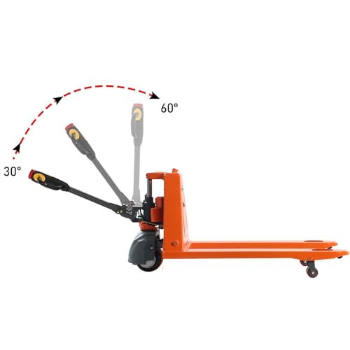 T Tory Carrier EPJ3300 Tory Carrier Electric Pallet Jack Truck Full Electric Powered Lithium Battery Truck Motorized Lift Trucks 3,300Lbs Capacity 48 Inch X 27 Inch Fork Size thumb #5