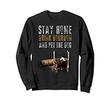 Photo Gallery maglietta stay home drink bourbon, smoke cigar e pet the dog felpa Photo Gallery maglietta stay home drink bourbon, smoke cigar e pet the dog felpa