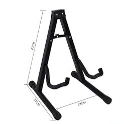 Toyvian Support Au Sol Présentoir De Guitare Rack De Basse En Métal Support De Cadre Support De Guitare Pliant Support De Guitare A-frame Supports Métalliques Un Portemanteau Plier Trépied - Les Beatles, Paul McCartney, John Lennon, RIngo Starr, George Harrison Toyvian Support Au Sol Présentoir De Guitare Rack De Basse En Métal Support De Cadre Support De Guitare Pliant Support De Guitare A-frame Supports Métalliques Un Portemanteau Plier Trépied – Image 3