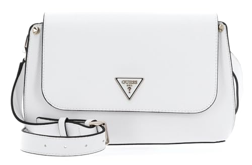 GUESS Meridian Flap Crossbody Bag Stone