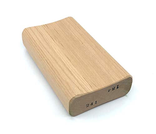Hosco TWSB 2-Way Wooden Sanding Blocks, Radius 7-1/4