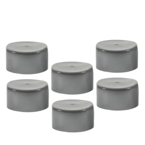 SOLUSTRE 6pcs Trailer Hub Bearing Dust Caps 1.98'' Rubber Cover for Wheel Axle Replacement Hub Covers for Boat Car Trailer Grease Cap Protectors