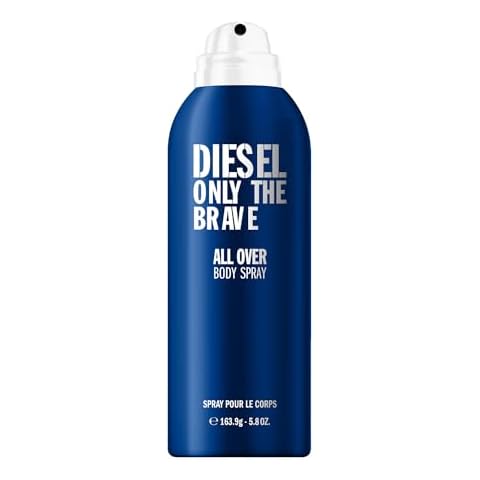 Diesel Only The Brave, Body Spray for Men, Fougere Scent With Notes of Lemon, Rosemary & Ambery Wood, 6.8 Fl. Oz. Cover