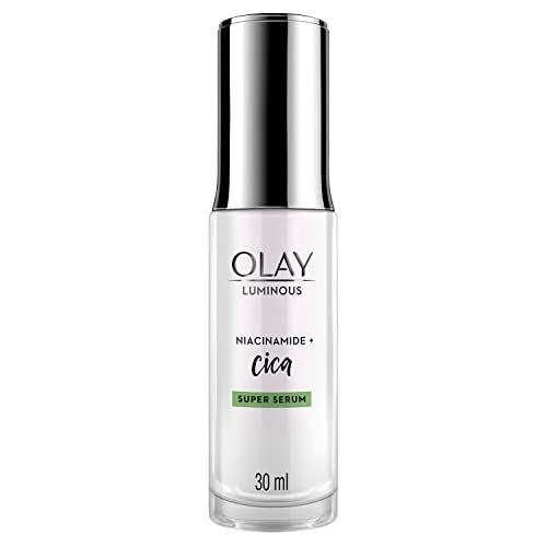 Image of Olay Luminous Hyaluronic Acid Super Serum, 30 ml with 99% pure Niacinamide, White, 82316913 & Cica Super Serum, 30 ml with 99% pure Niacinamide, White, 82316915