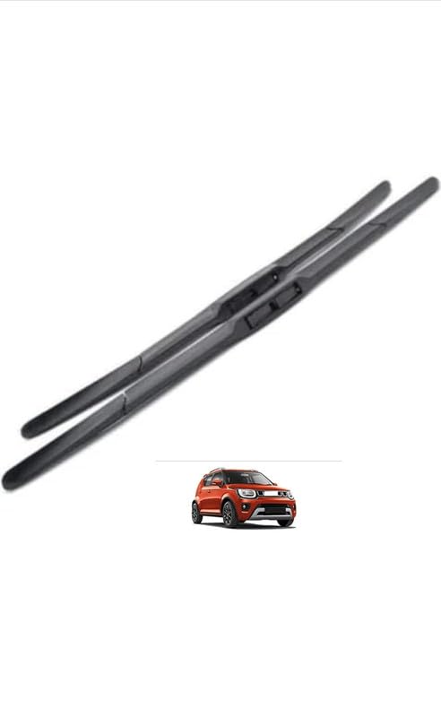 Image of AWB Front Hybrid Wiper Blade Compatible with Ignis 2016 Onwards(Pack of 2)