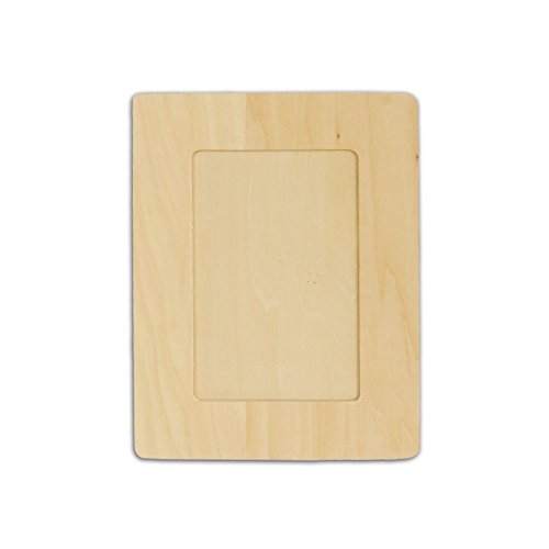 Lwr Crafts PF002 Wooden Diy Photo Frame 4 Inch X 6 Inch Pack Of 2 thumb #1