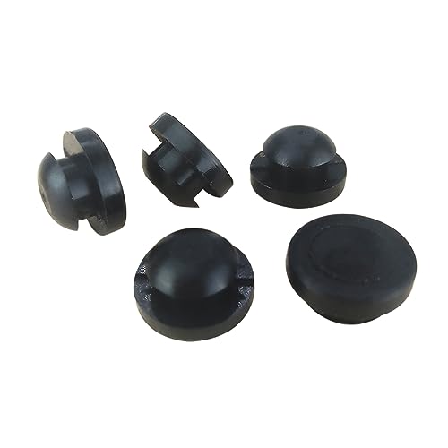 POWERWORKS 5 pcs Brake Pedal Rubber Stopper Black Fits for Nissan 1996-2018?for Infiniti 1997-2019?46584-5P010, 465845P010,46584-S0100,46584S0100