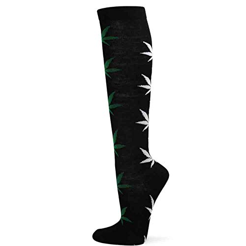 Image of SocksKnee Women Multi-Pack Colorful Variety Design Assorted Activewear Knee-High Stocking Socks, 9-11