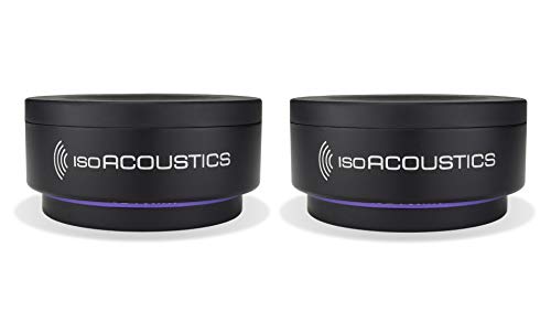 IsoAcoustics Iso-Puck Series Acoustic Isolators (Iso-Puck 76, 40 lbs or Less/Unit, 2-Pack)