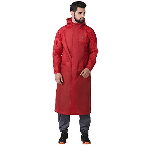 Wildcraft Red Hypadry Unisex Raincoat 