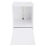 Hiraith Professionelle 3D -Druckerharzhärtstation - Kompakte UV -Lichthärtungsbox mit Reflektierendem Innenraum, Umfasst 6 Montageplatten und 20 Fixierringe