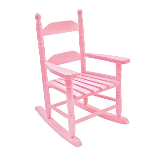 Hngilkoo Child Rocking Chair for 3-6 Small Baby Kids Wooden...