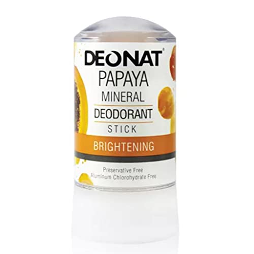 Deonat Natural Mineral Deodorant Stick 60g (Papaya)